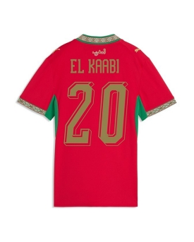 Billige Fotballdrakt Marokko Ayoub El Kaabi #20 Replika Hjemmedrakt Dame VM 2026 Kortermet Billige Fotballdrakt Marokko Ayoub El Kaabi #20 Replika Hjemmedrakt Dame VM 2026 Kortermet